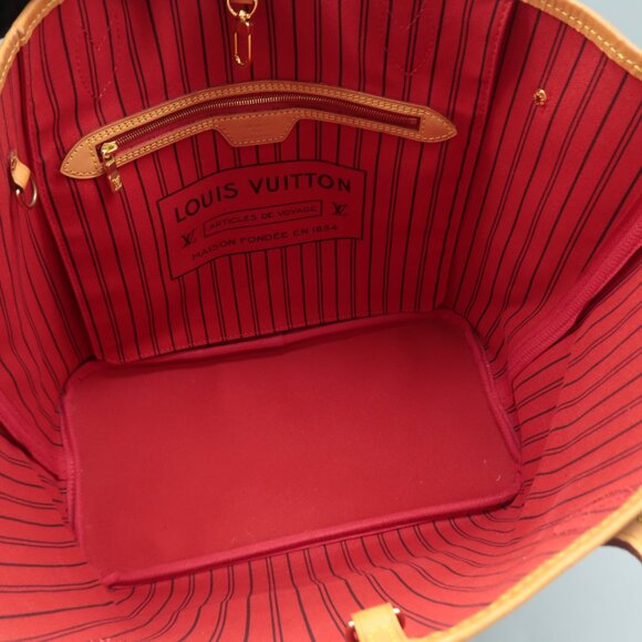 Louis Vuitton Neverfull Brown W/P Monogram Canvas Shoulder Bag - Picture 6 of 12